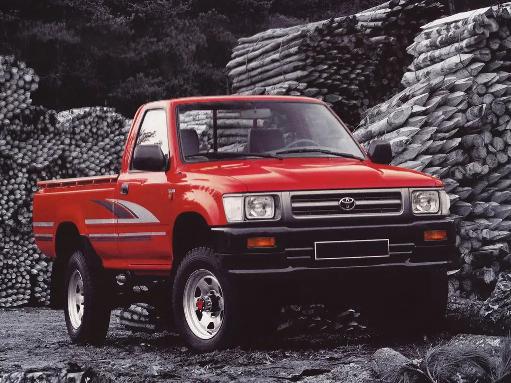 Toyota Hilux (LN105, LN85, LN90, RN106, RN110, YN110, YN85, YN90) 5 поколение, пикап (08.1988 - 02.1991)